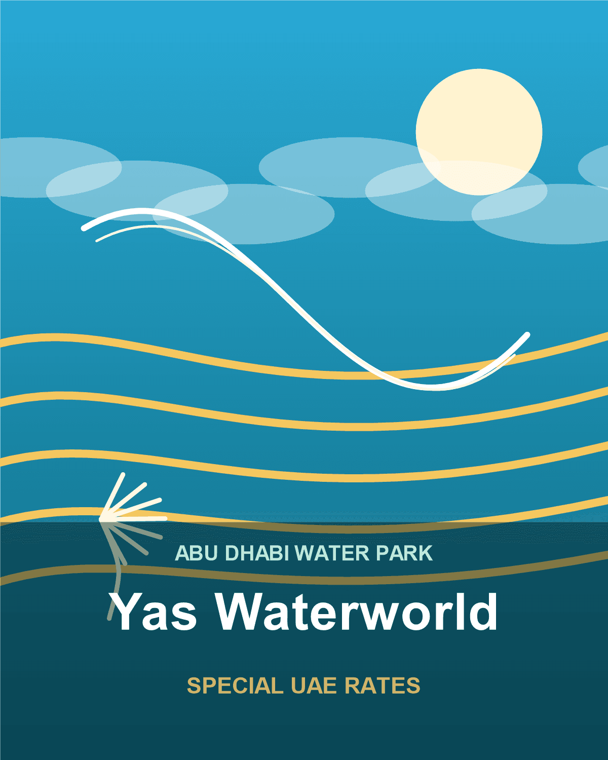 Yas Waterworld offer artwork